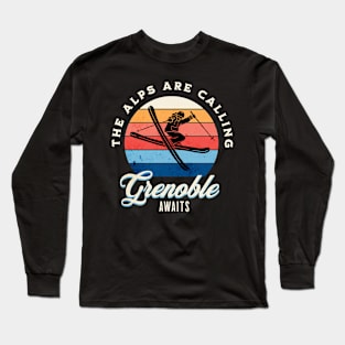 The Alpine Skier Long Sleeve T-Shirt